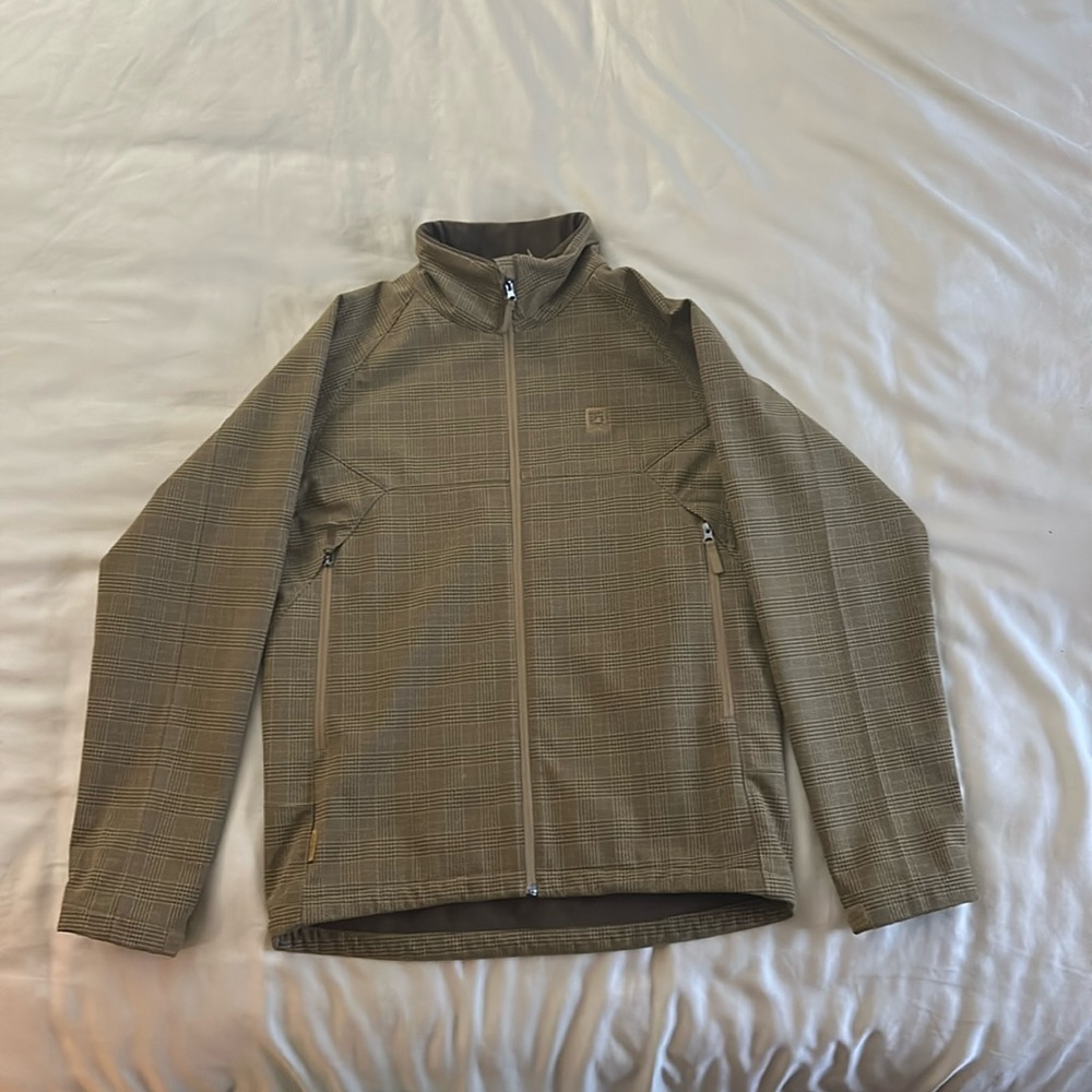 Men’s Burton fleece lined coat size large